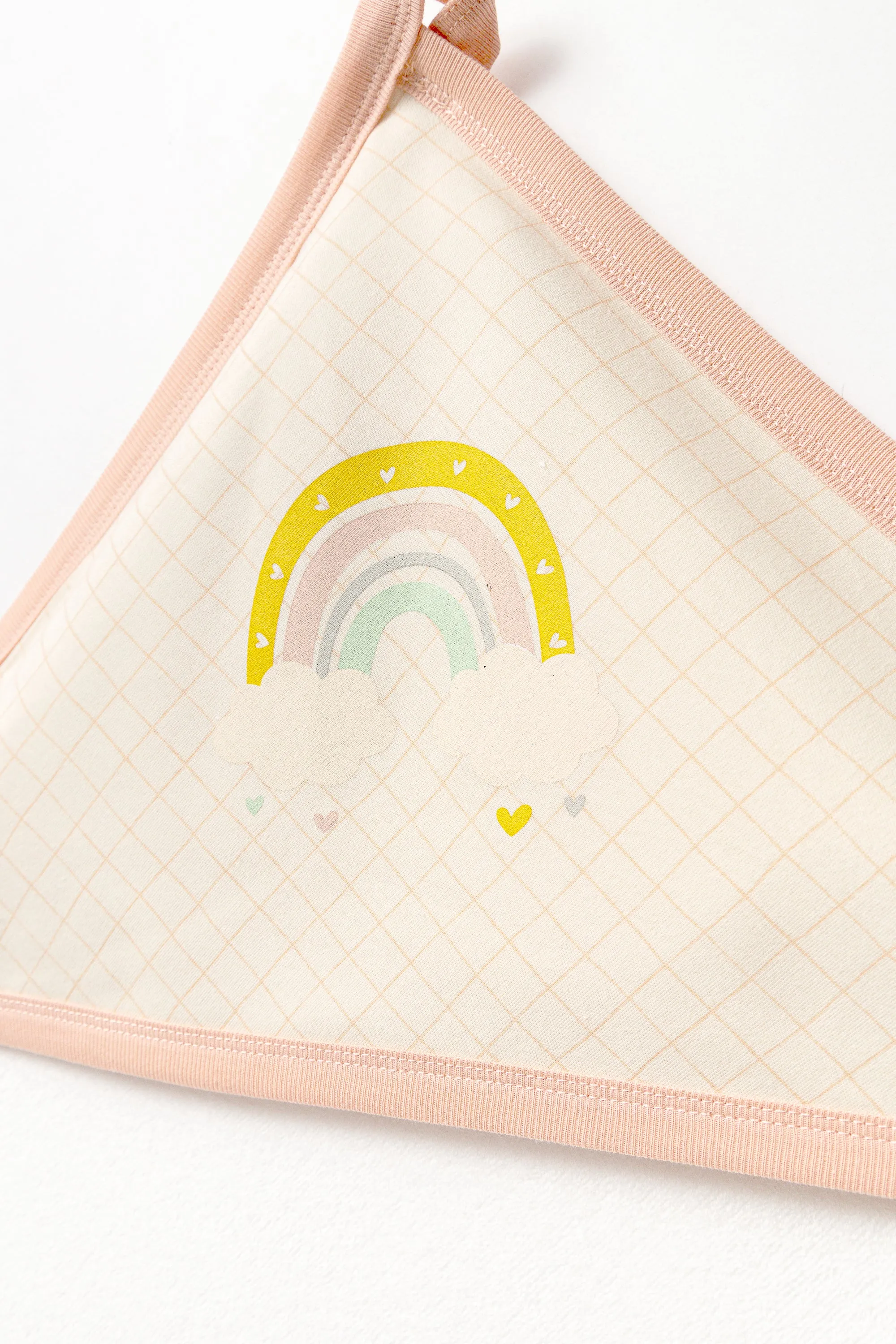 Ivory Rainbow Graphic Towel