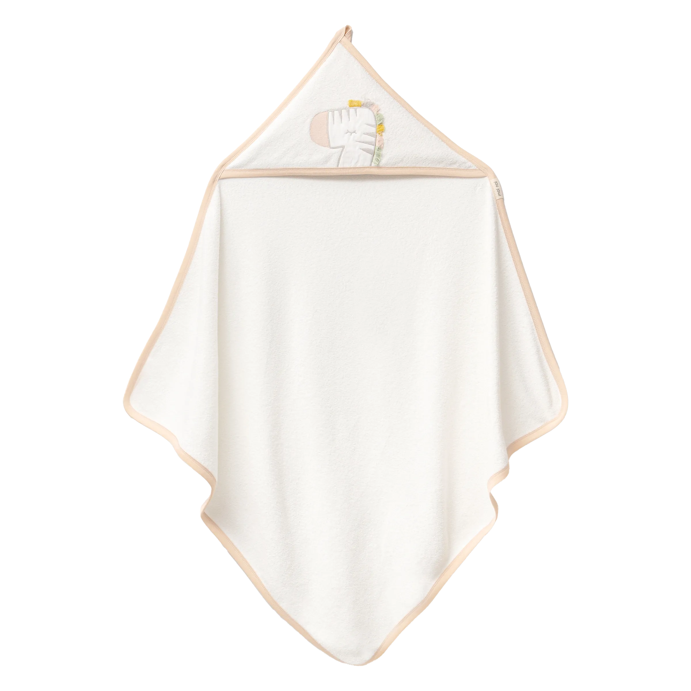 Ivory Zebra Graphic Towel