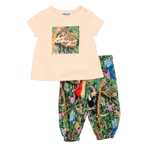 Kenzo-BG-DARK GREY-T-SHIRT   PANT SET-K08035-65