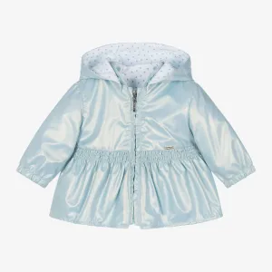 Light Blue Glass Windbreaker