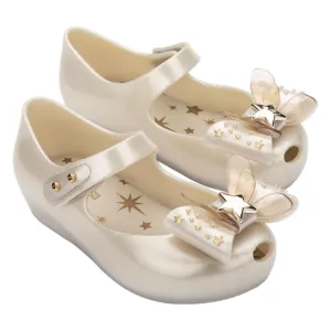 Metallic Champagne Ballet Flat
