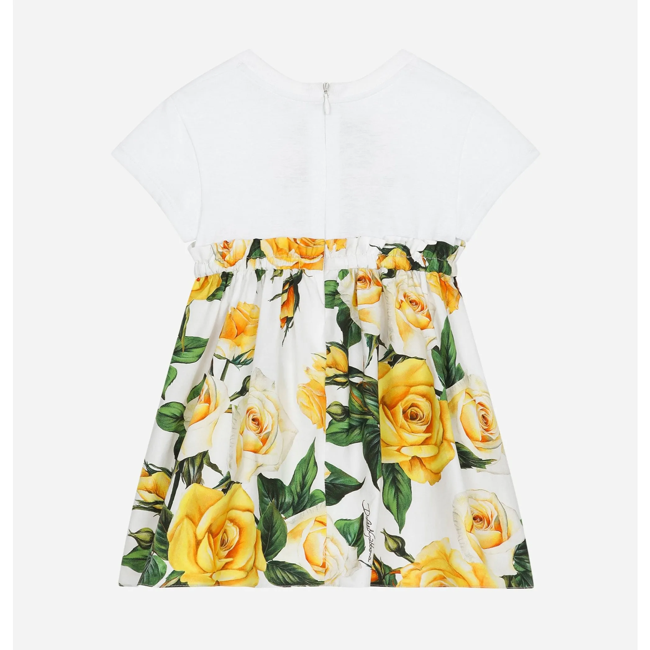 Multicolor Rose Print Dress Set