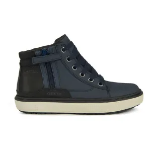 Navy Mattias High Top Sneakers