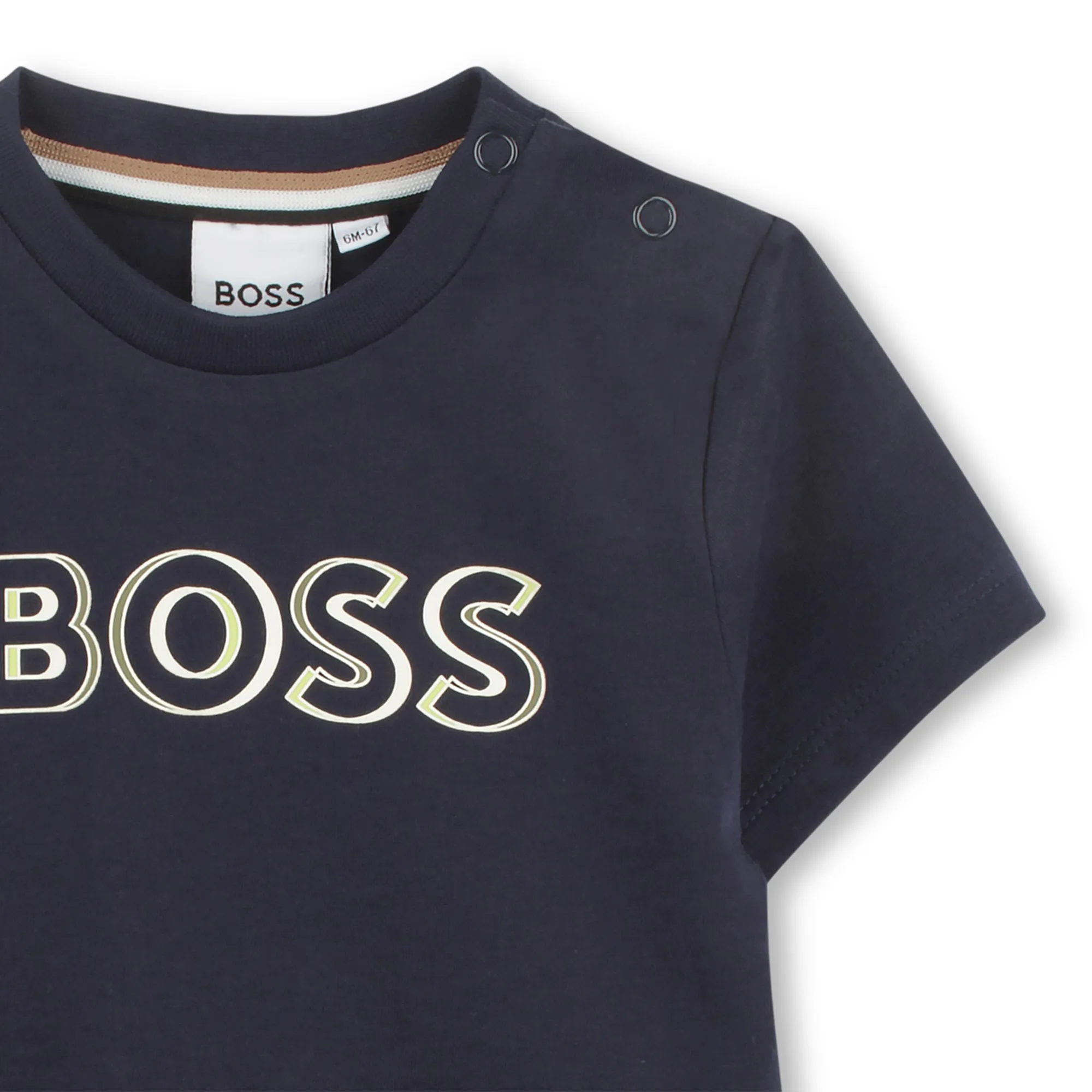 Navy Short Sleeve Logo T-Shirt