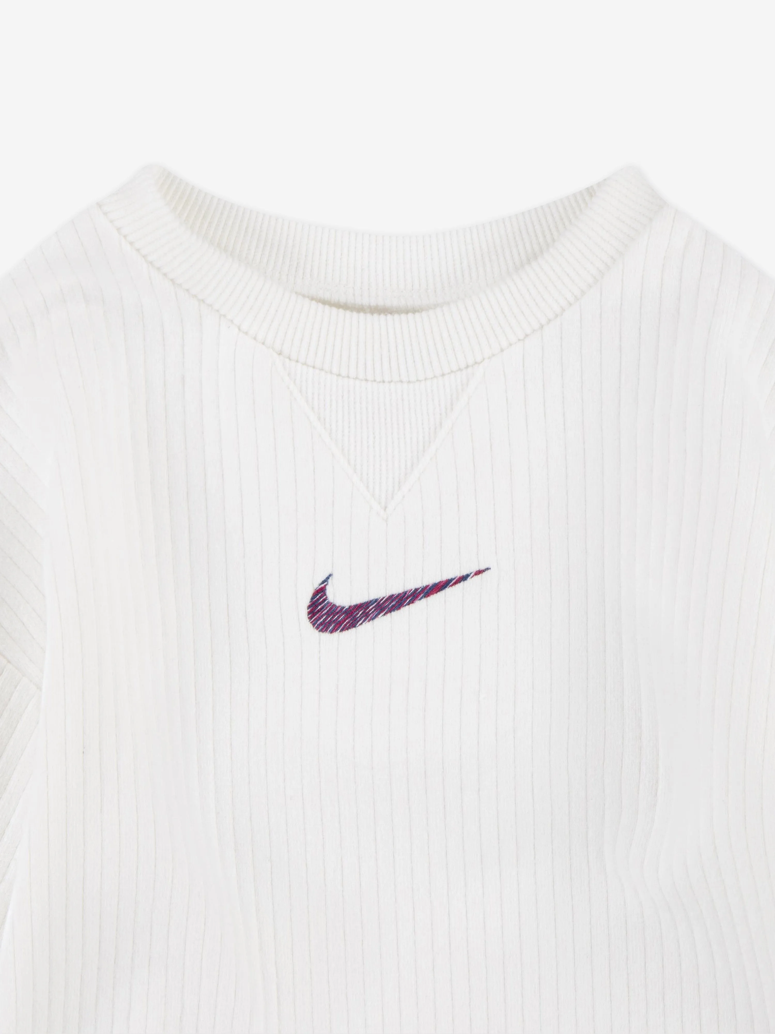 Nike Baby Readyset Romper in Ivory