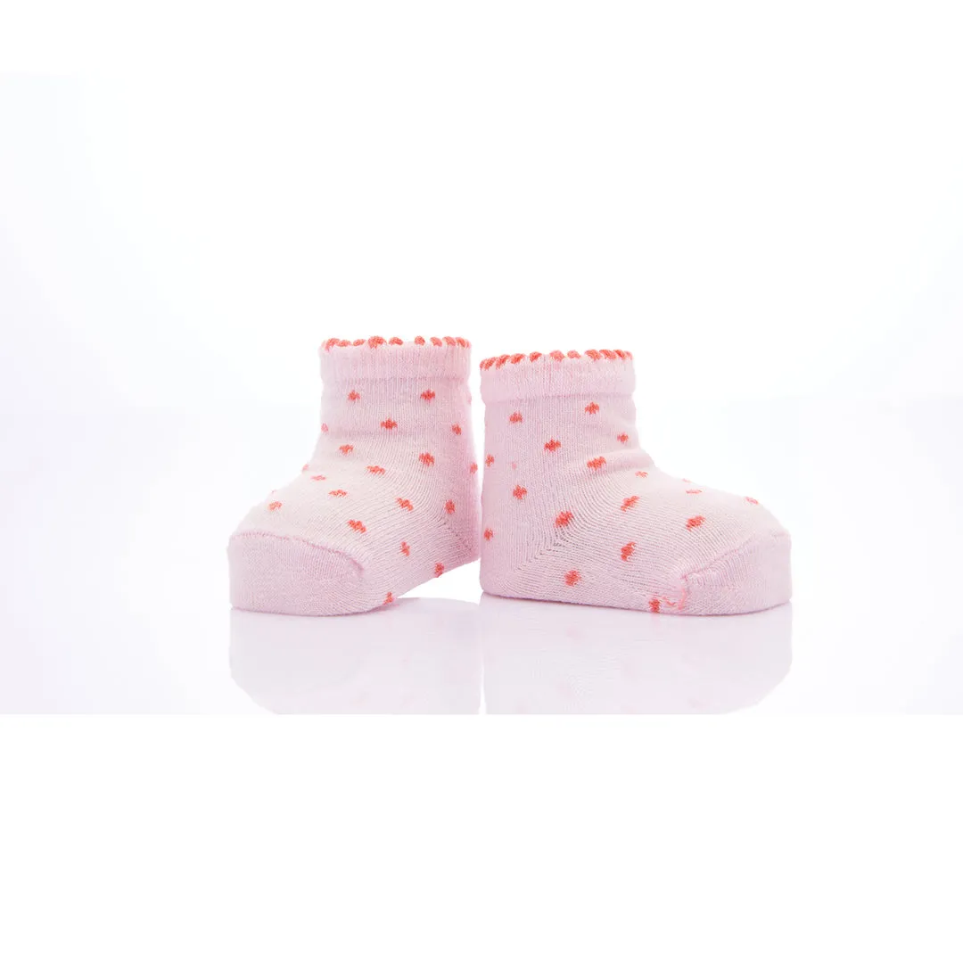 Orange 3pc Hello Bunny Socks Set