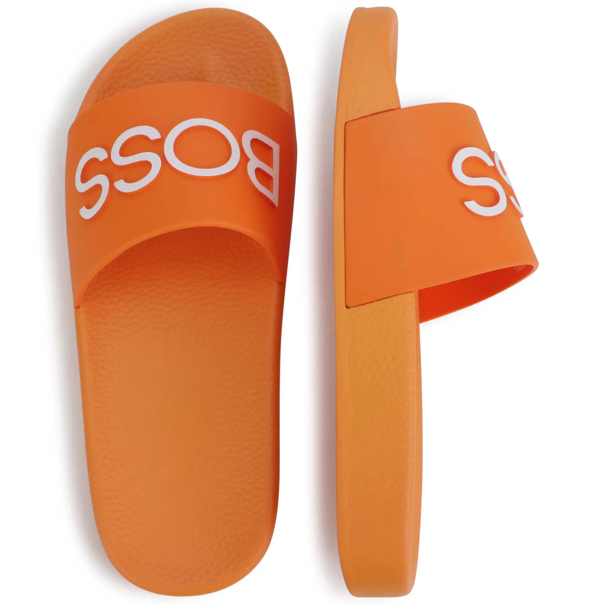 Peach Orange Logo Sliders