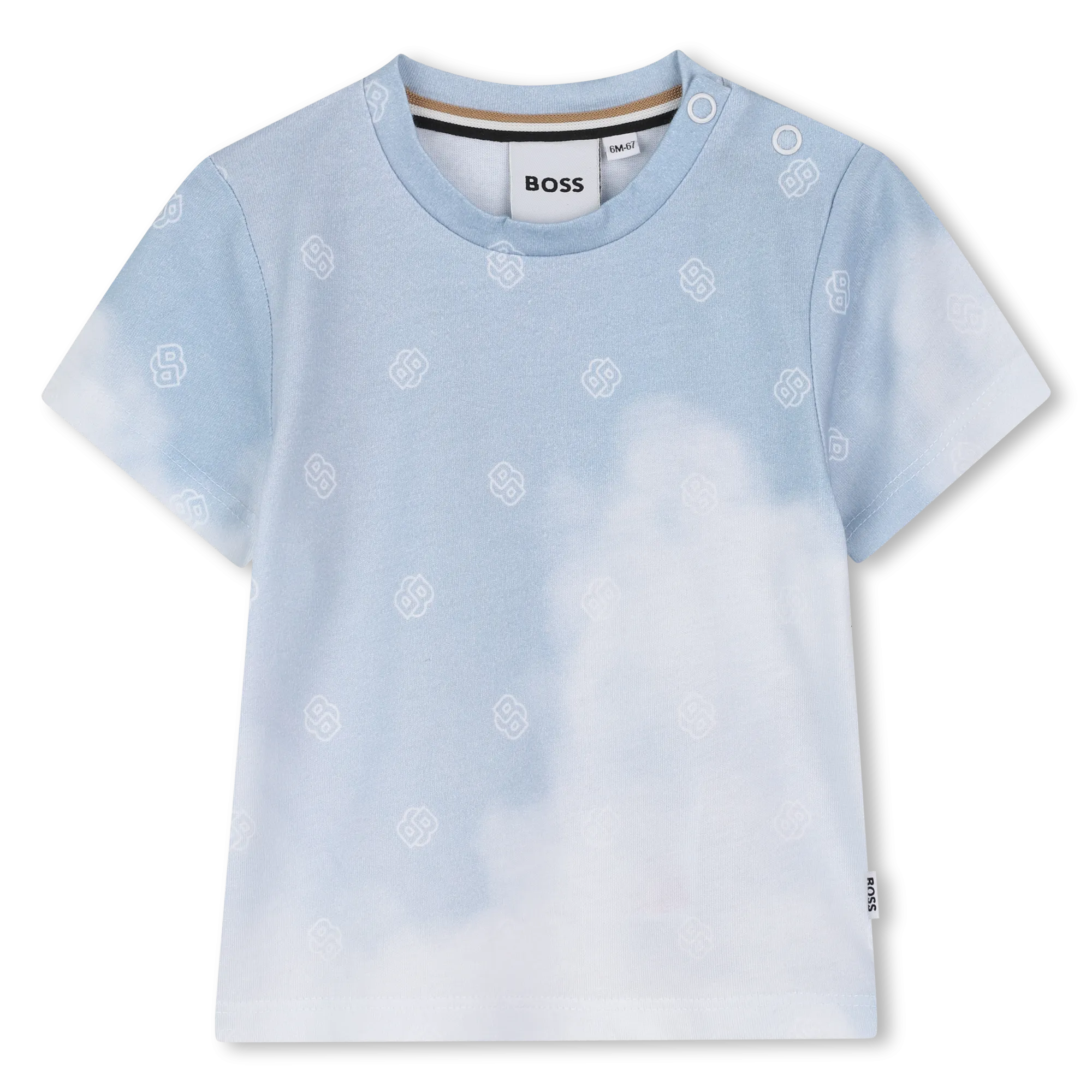 Persian Blue Sky Patterned T-Shirt