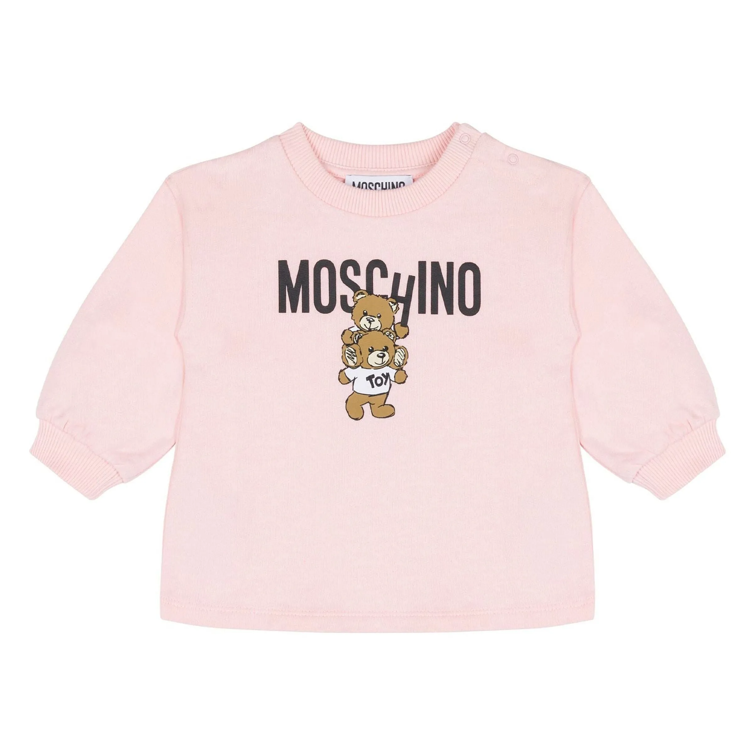 Pink Bear Logo Dress