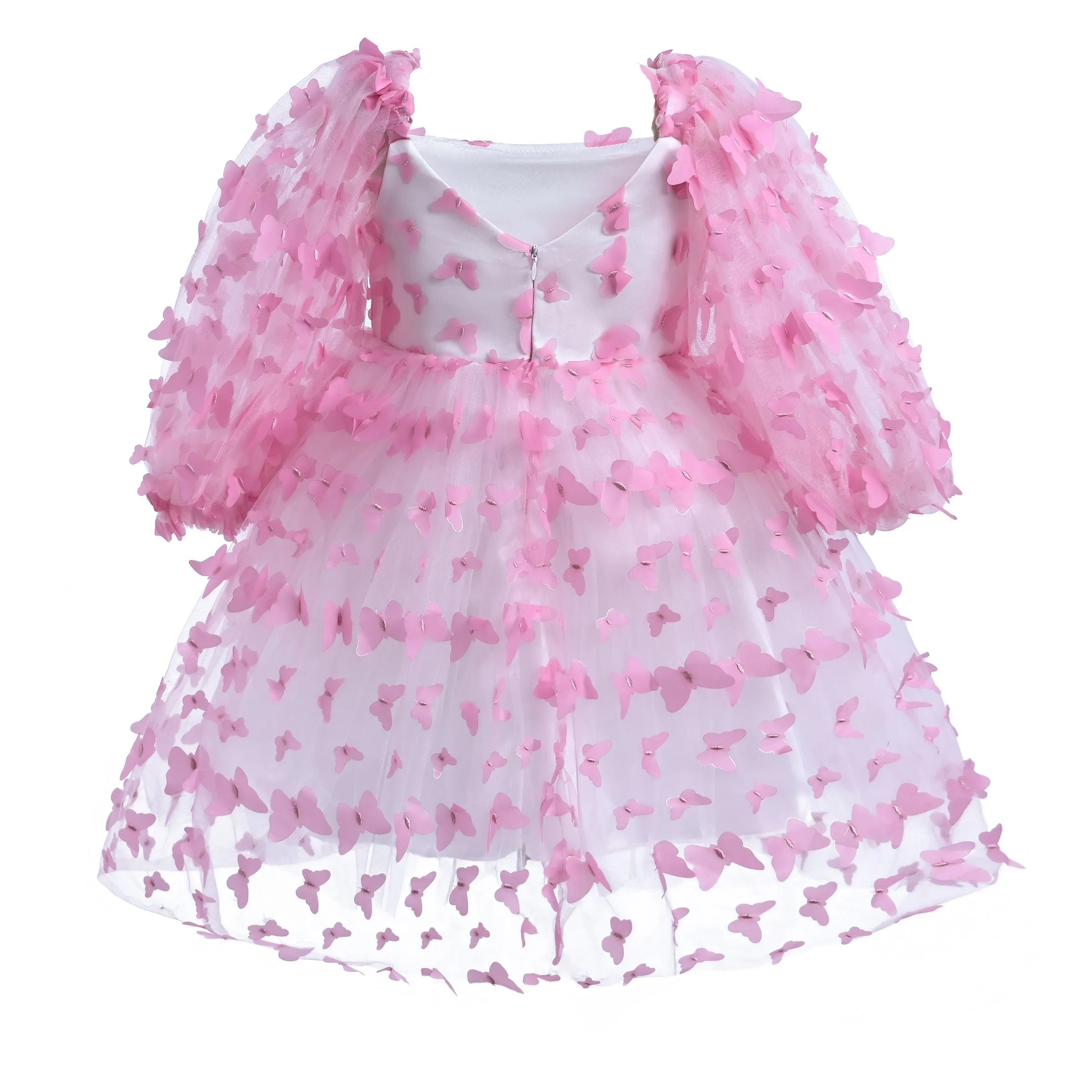 Pink Bell Mariposa Dress
