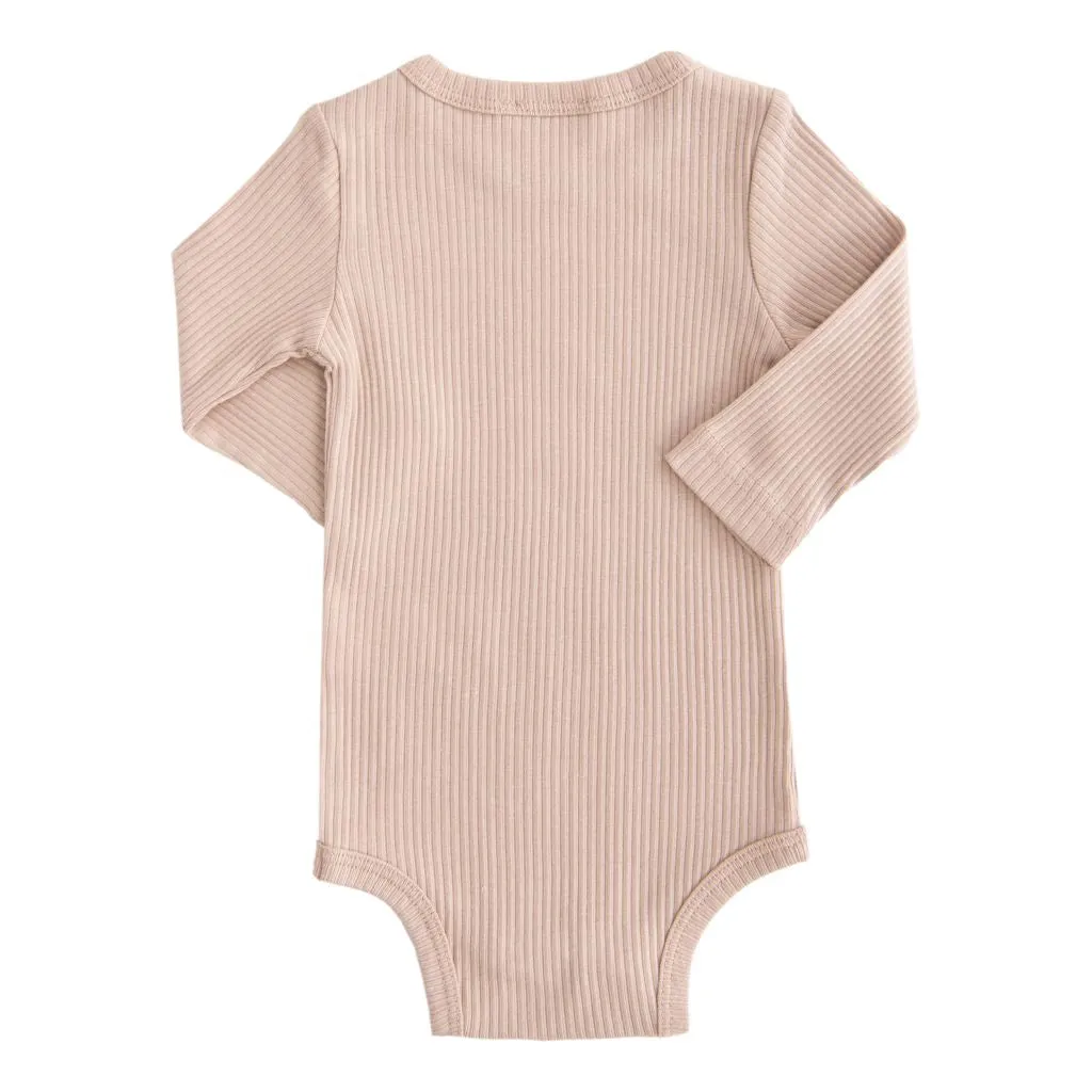 Pink Blush LS Modal Bodysuit