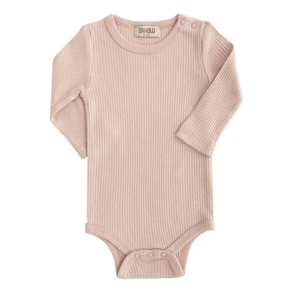 Pink Blush LS Modal Bodysuit
