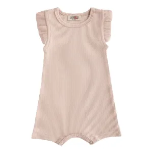 Pink Blush Ruffle Modal Shortie
