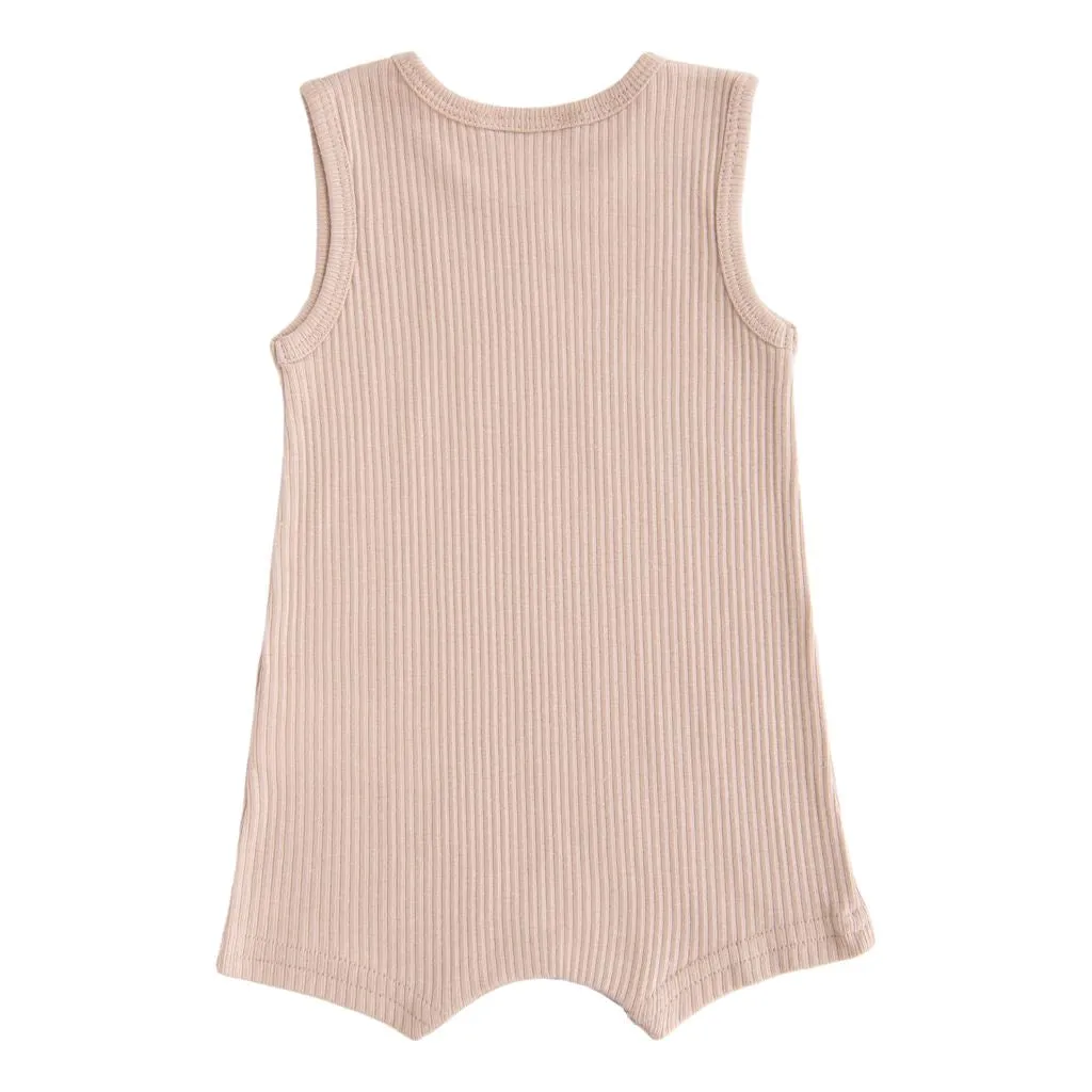 Pink Blush Sleeveless Modal Shortie