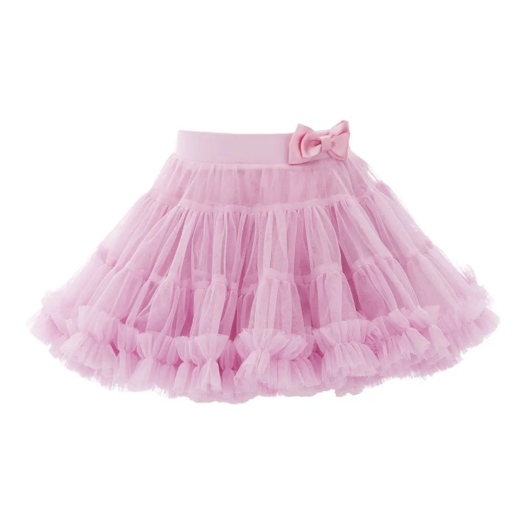 Pink Bow Tutu Skirt