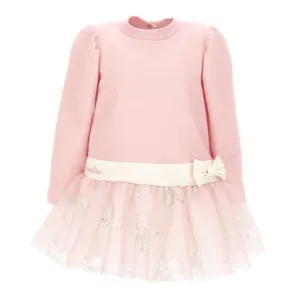 Pink Cotton Bow Dress