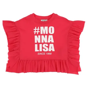 Pink Hashtag Logo T-Shirt