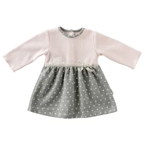 Pink Kitten Print Jersey Dress