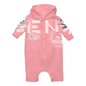Pink Logo Romper