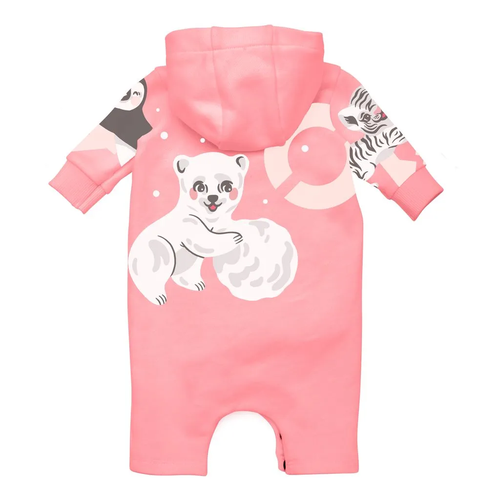 Pink Logo Romper