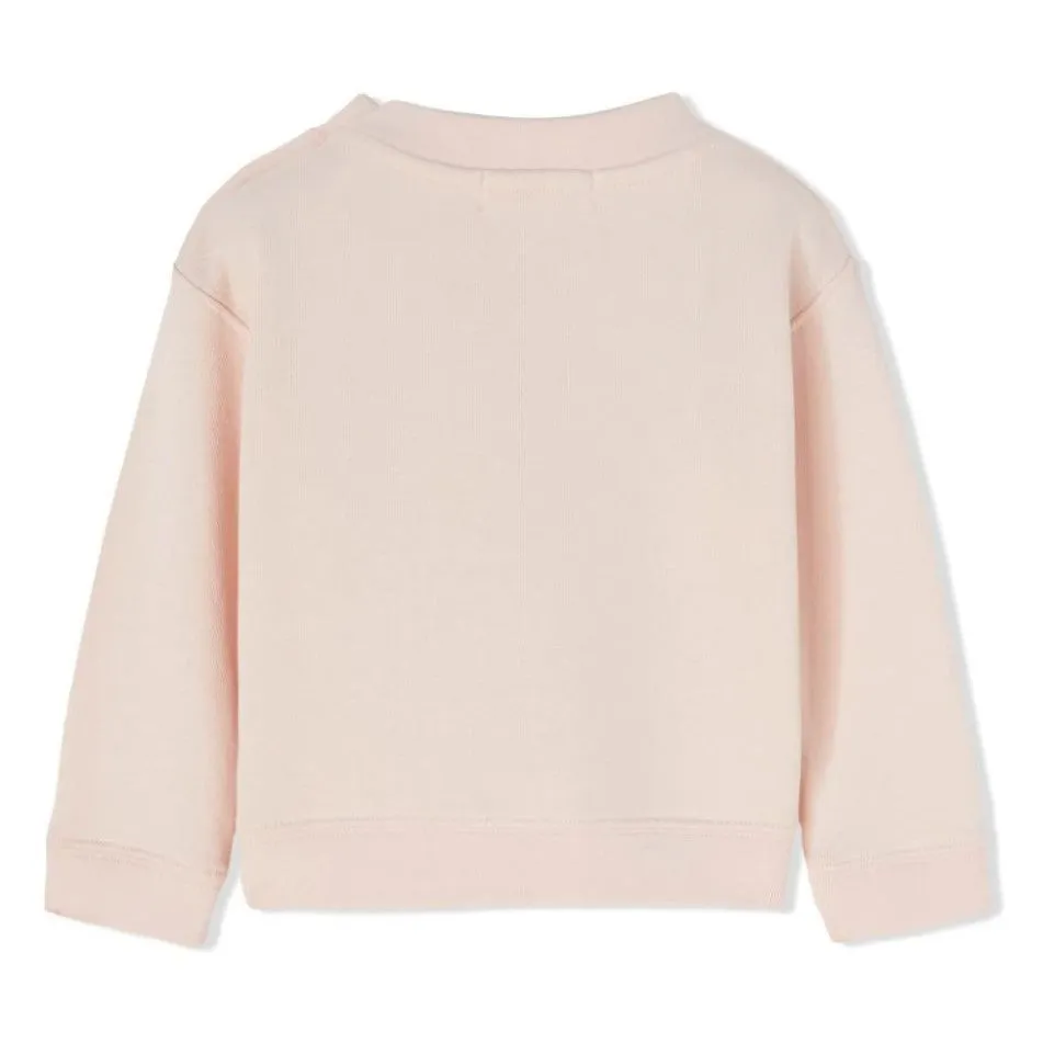 Pink Logo Sweatshirt