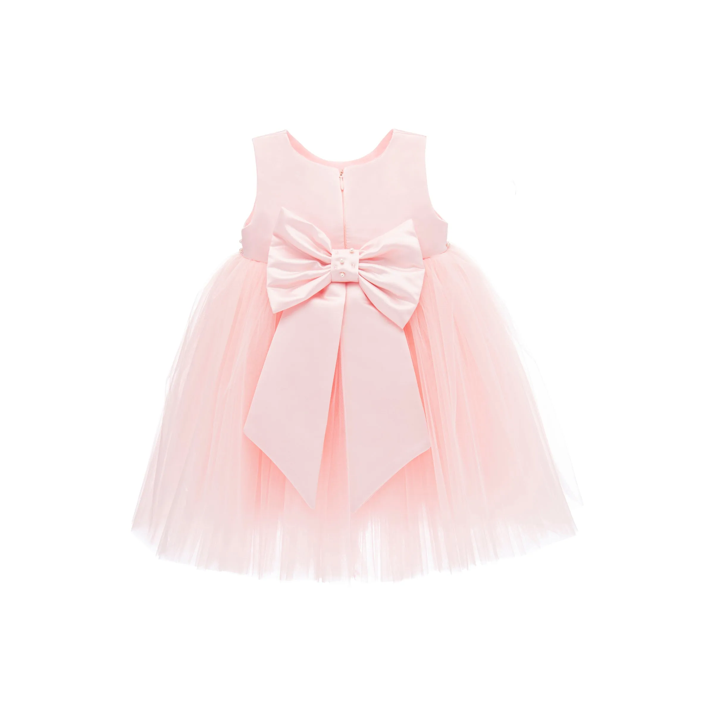 Pink Mallory Bow Dress