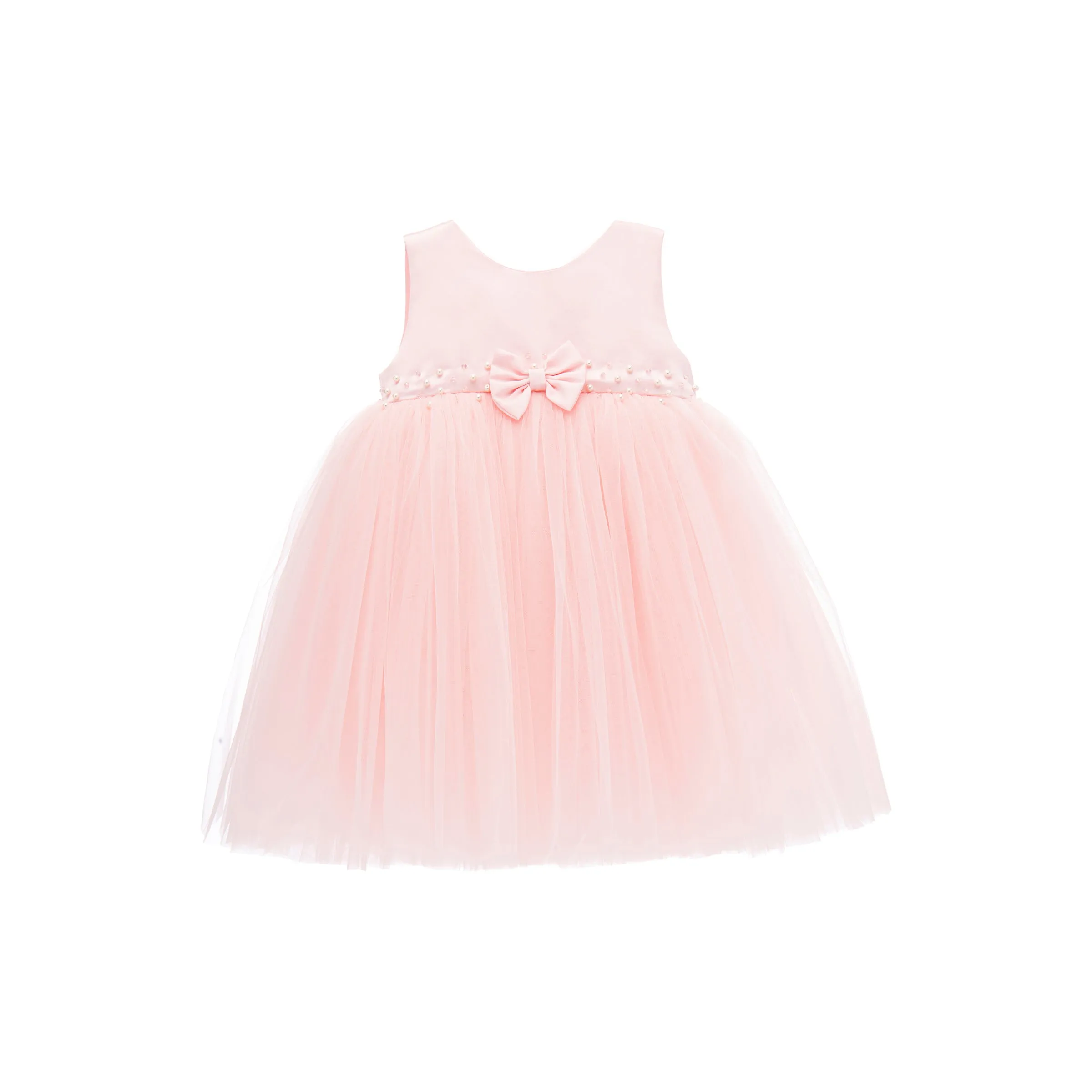 Pink Mallory Bow Dress