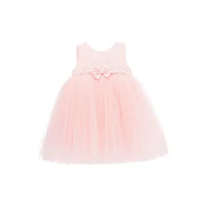 Pink Mallory Bow Dress