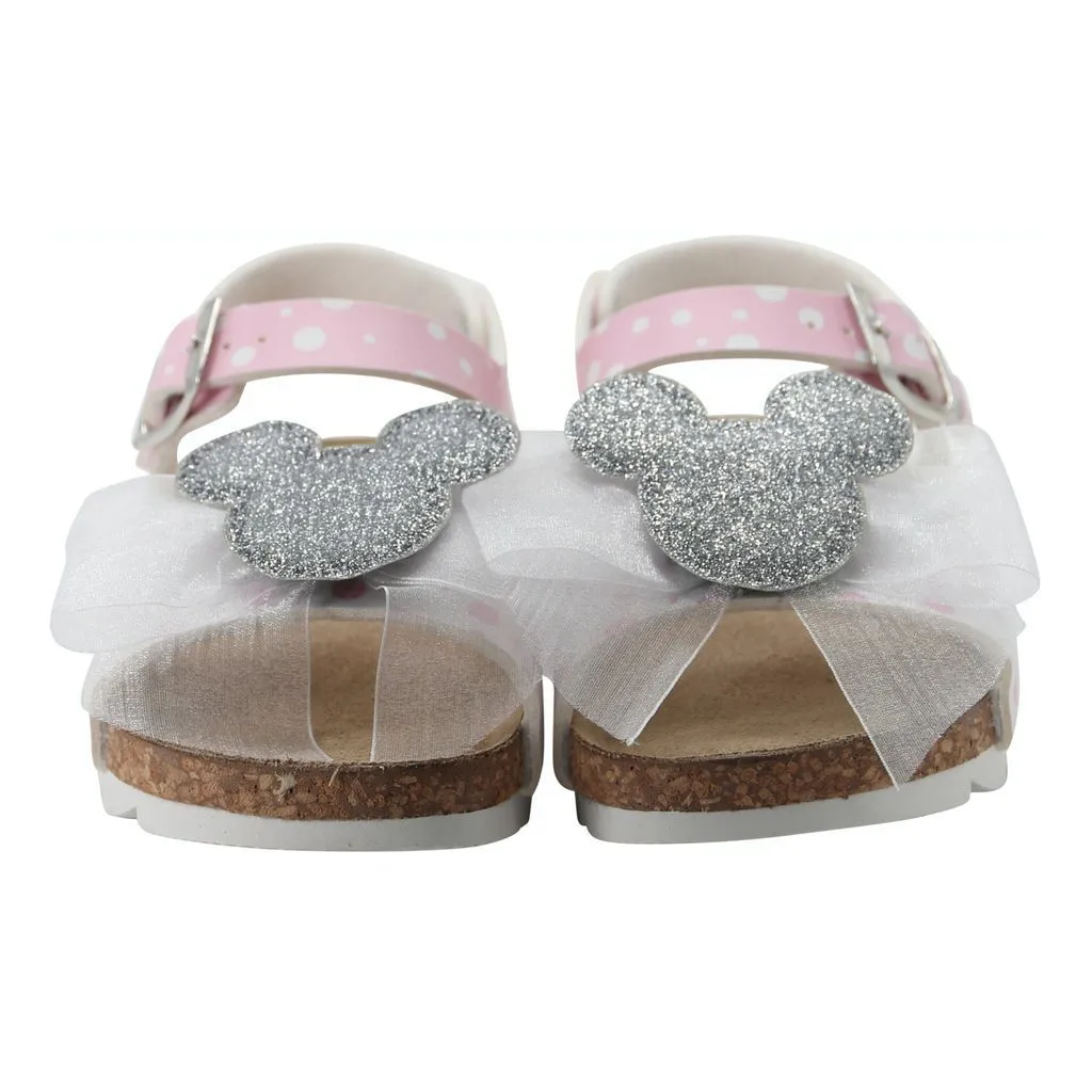 Pink Minnie Motif Sandals