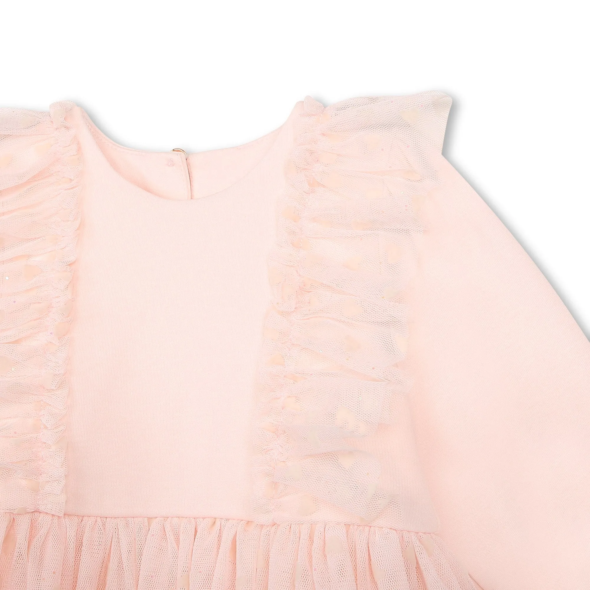 Pink Ruffle Ceremony Dress