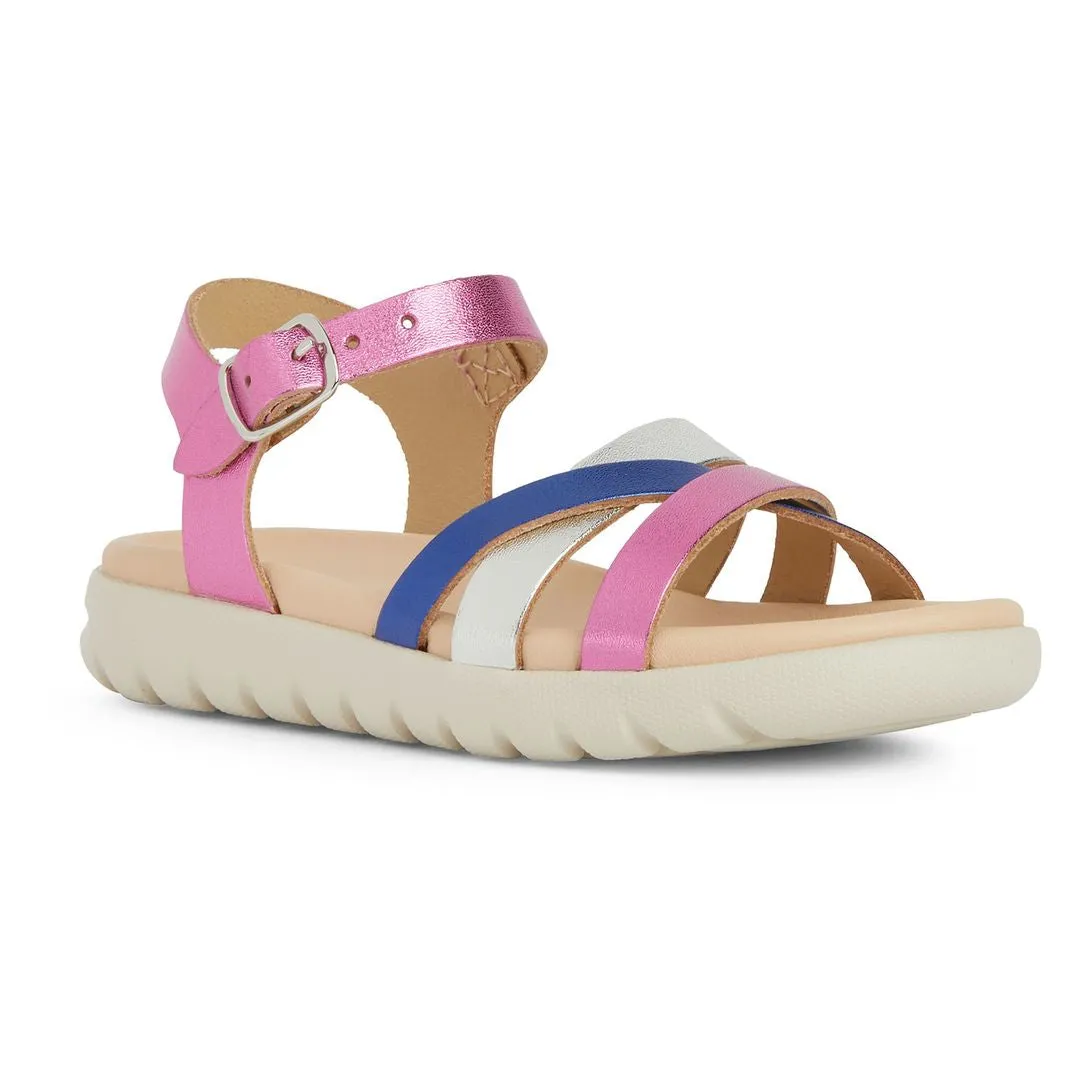 Pink Soleima Padded Sandals