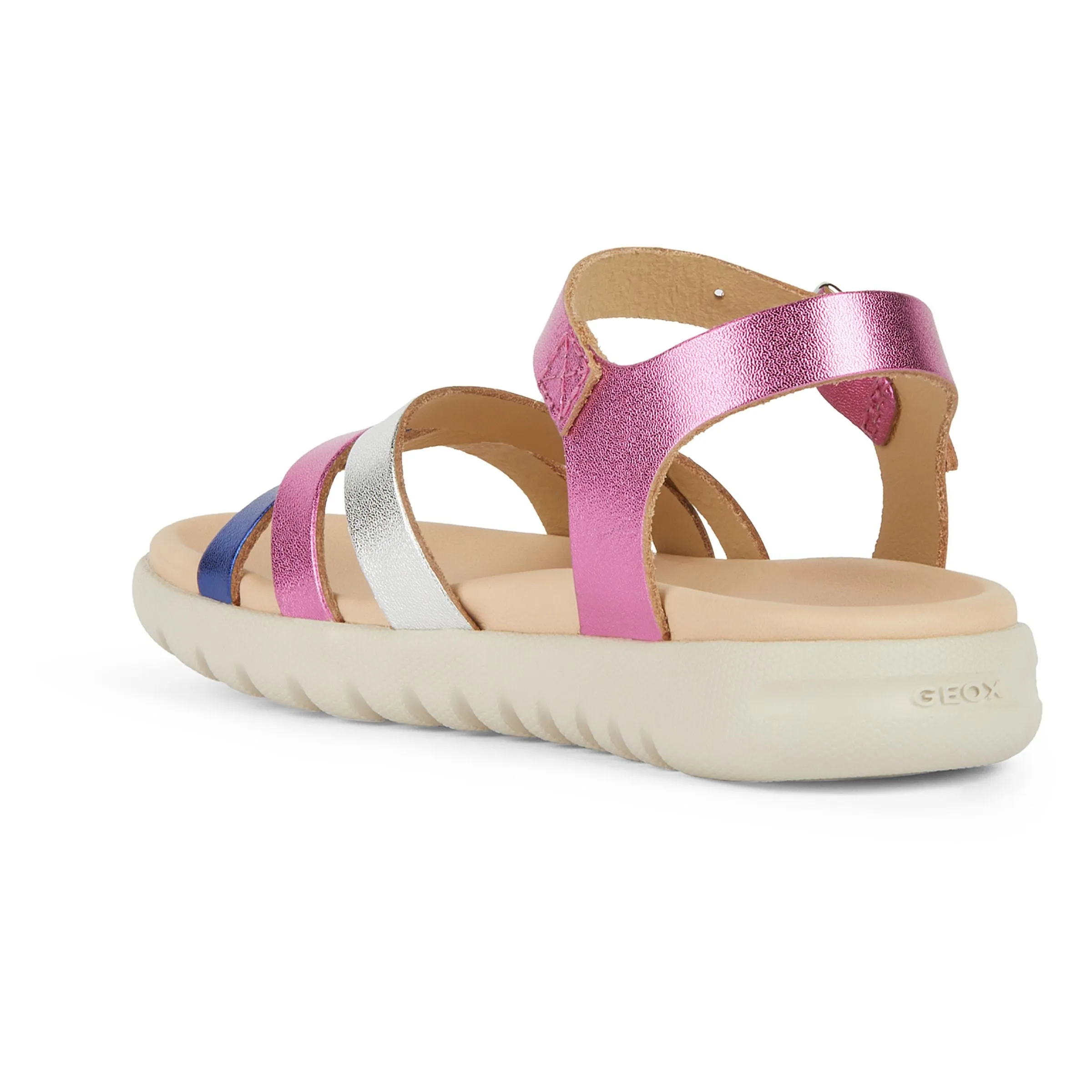 Pink Soleima Padded Sandals