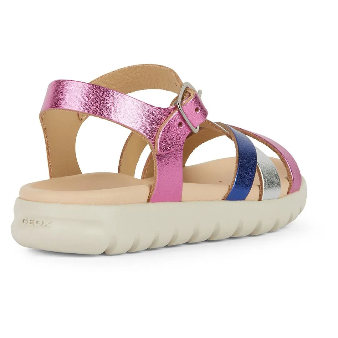 Pink Soleima Padded Sandals