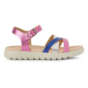 Pink Soleima Padded Sandals