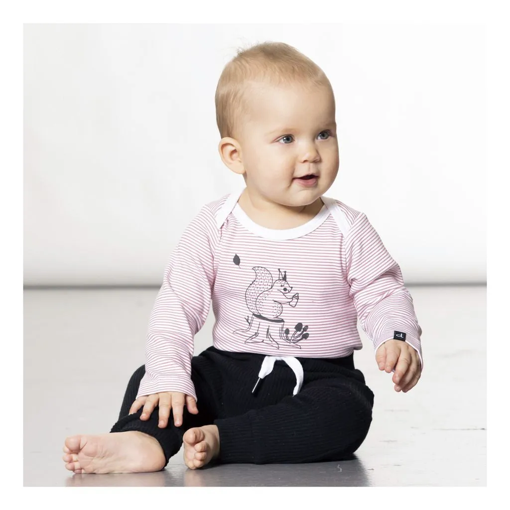 Pink Squirrel Bodysuit Outfit