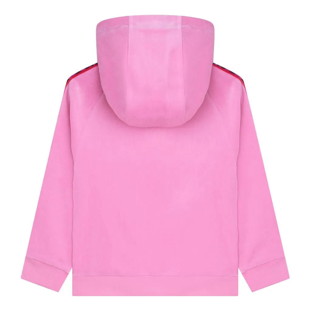 Pink Zip-Up Hoodie