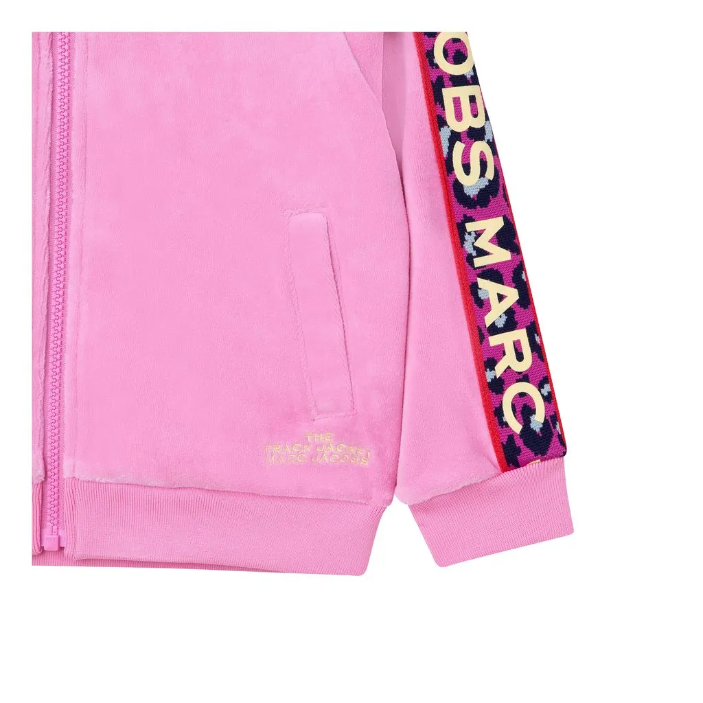 Pink Zip-Up Hoodie
