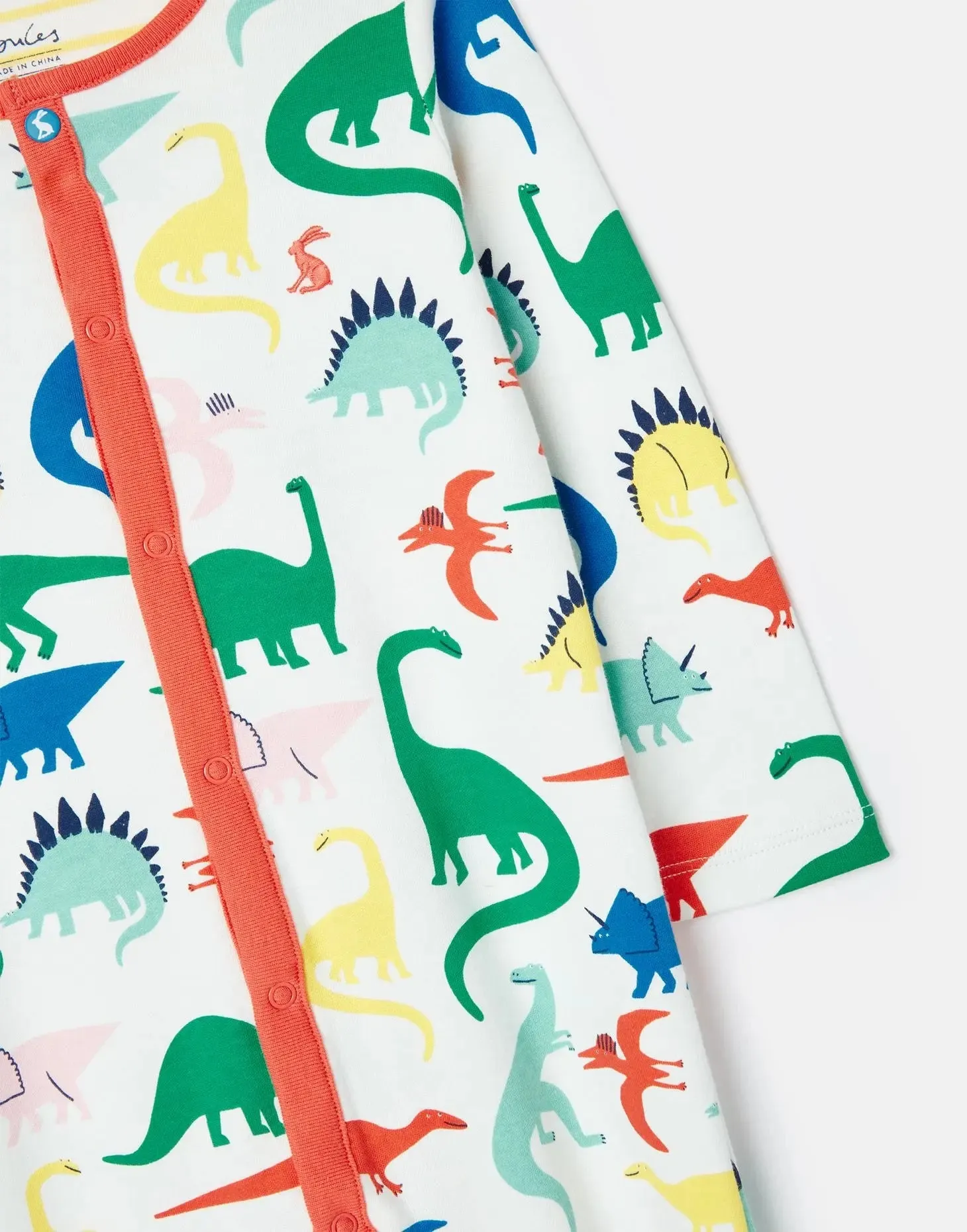 Razamataz Organically Grown Cotton Printed Babygrow | Joules