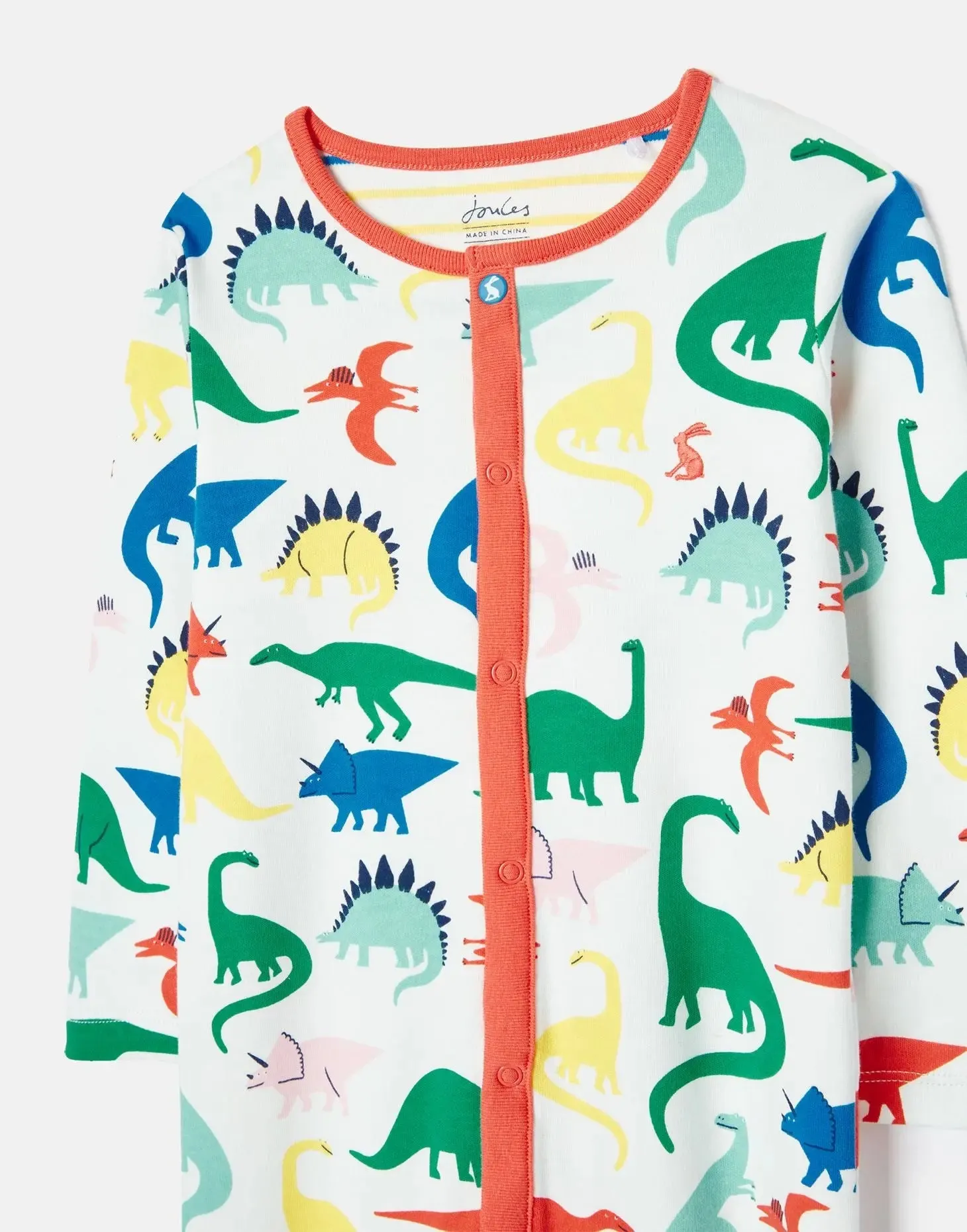 Razamataz Organically Grown Cotton Printed Babygrow | Joules