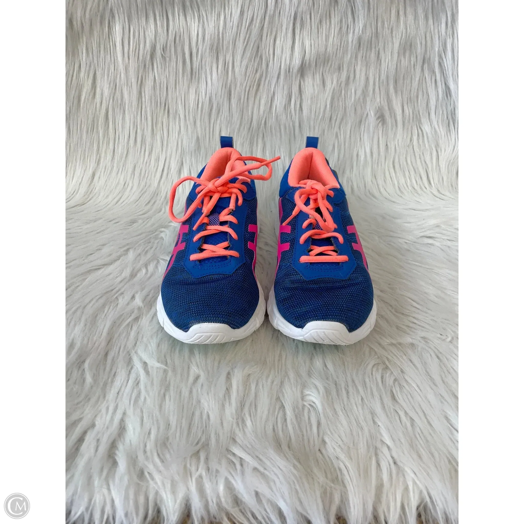 Shoes Athletic By Asics In Blue & Pink, Size: 8