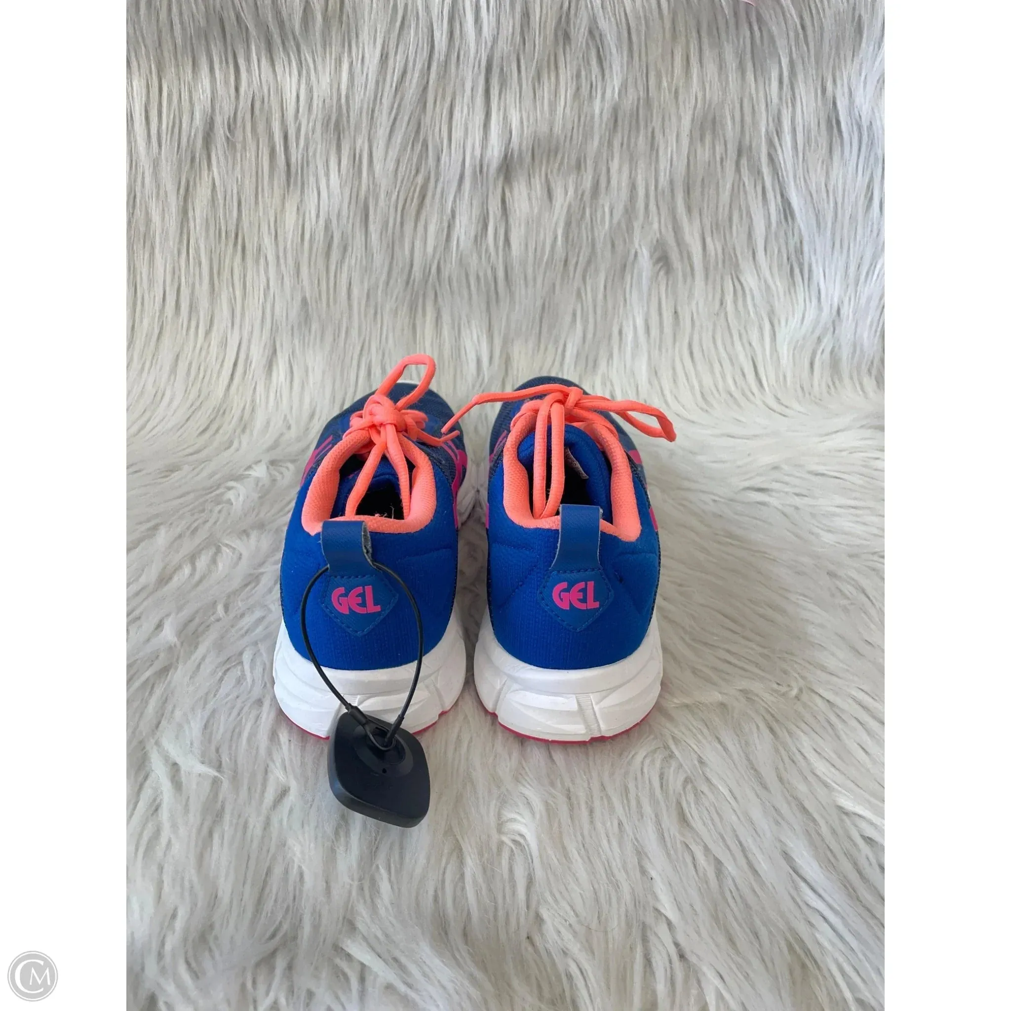 Shoes Athletic By Asics In Blue & Pink, Size: 8