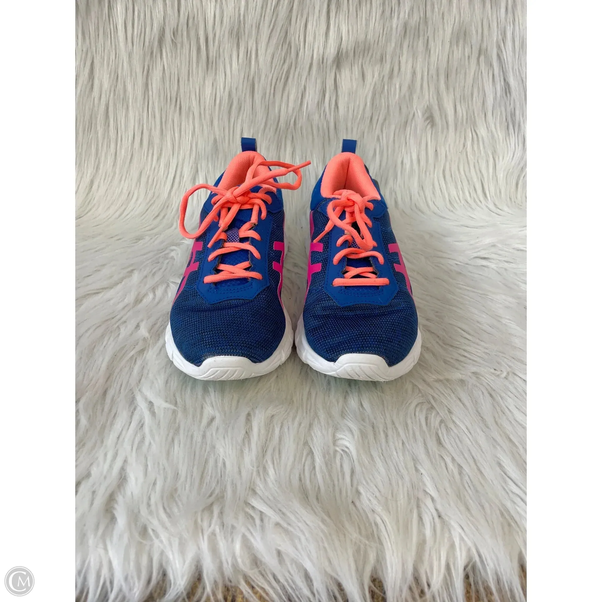 Shoes Athletic By Asics In Blue & Pink, Size: 8