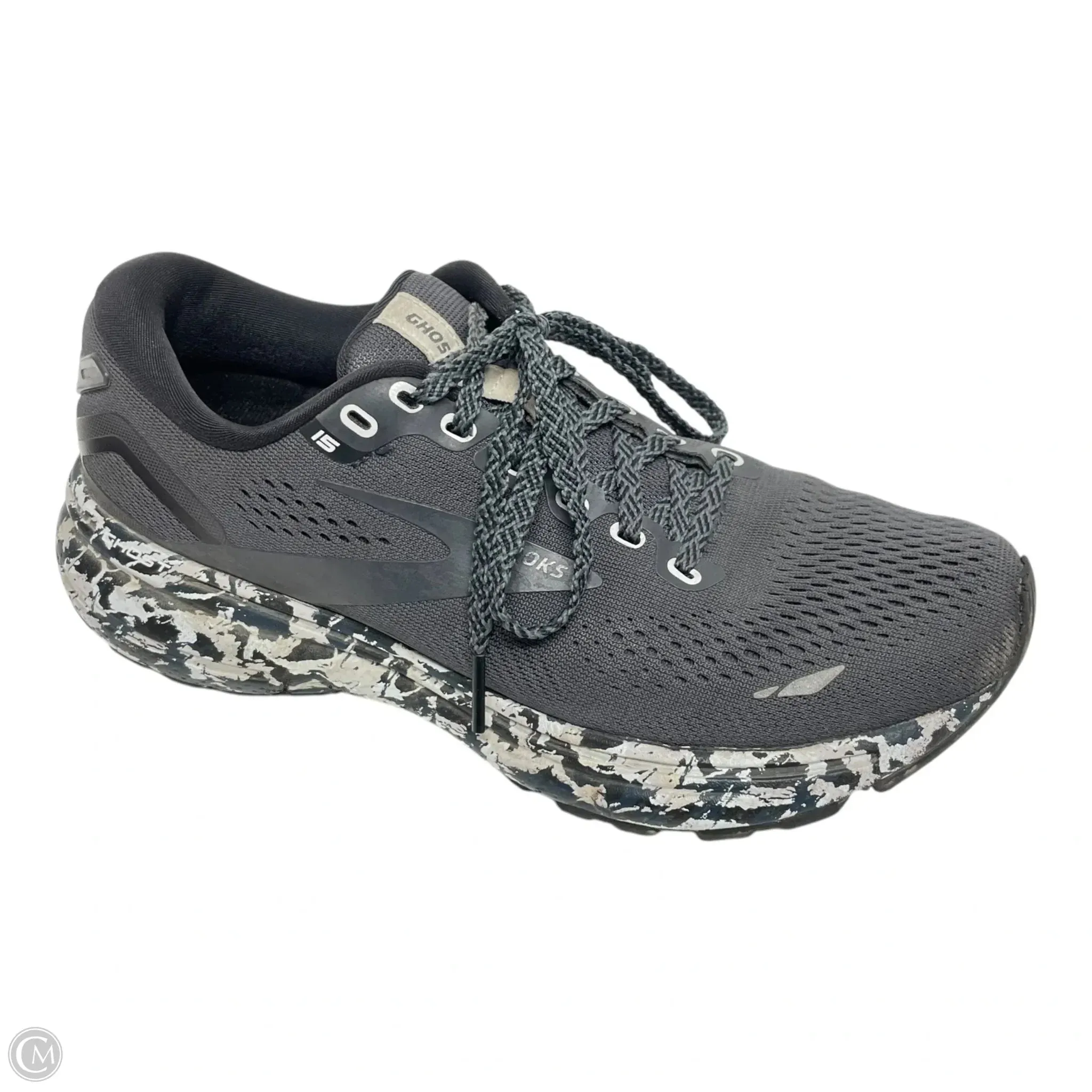 Shoes Athletic By Brooks In Grey, Size: 6.5