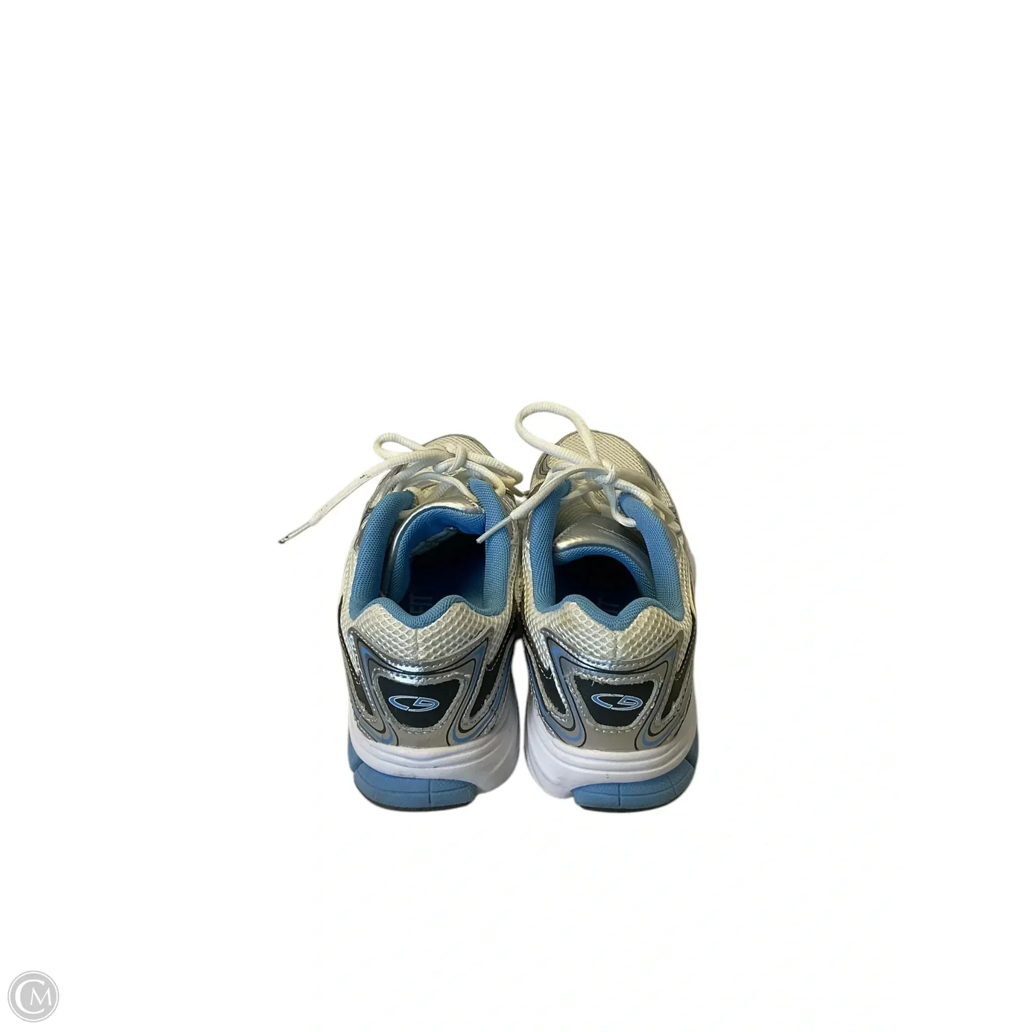 Shoes Athletic By Champion In Grey & White, Size: 9