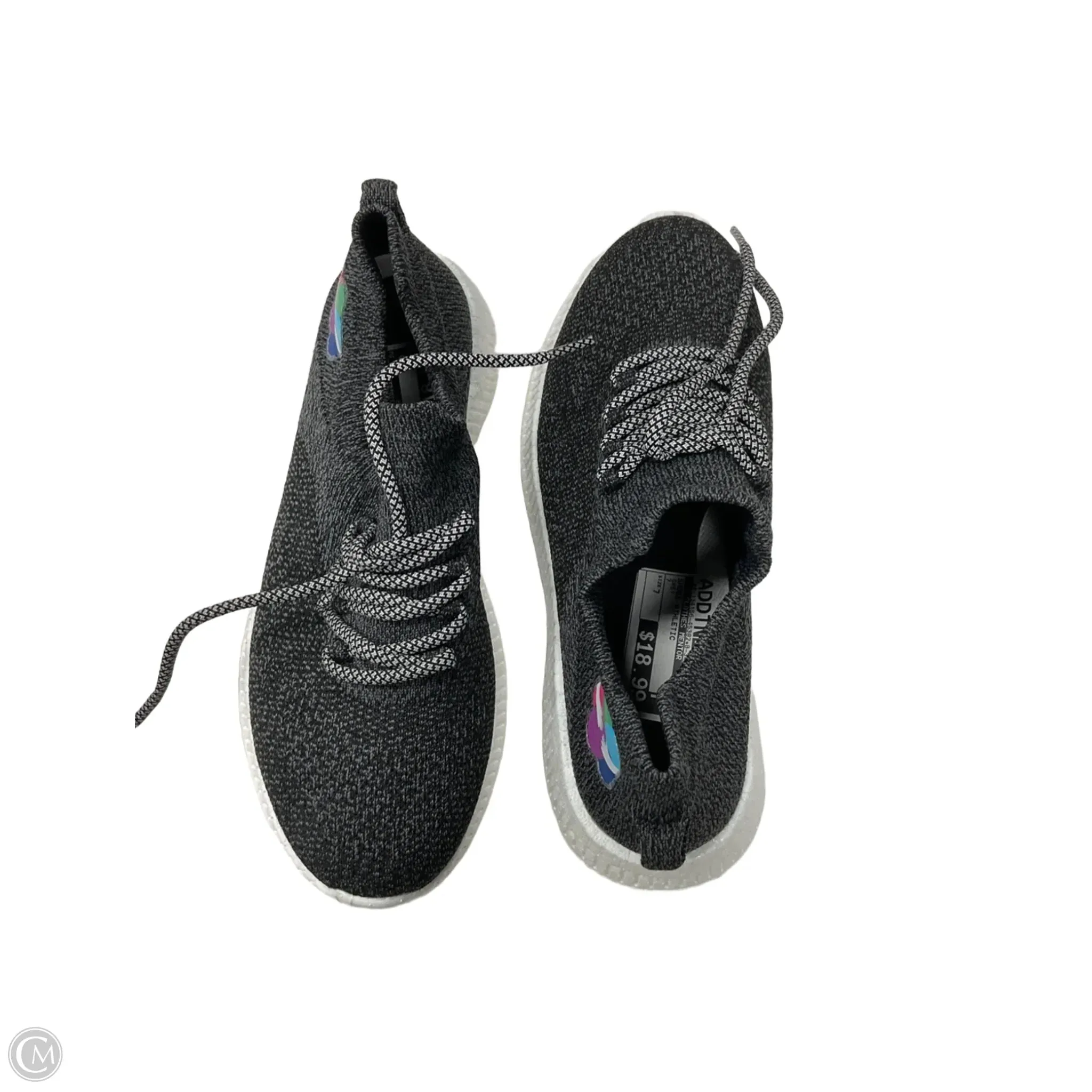 Shoes Athletic By Clothes Mentor In Grey, Size: 7