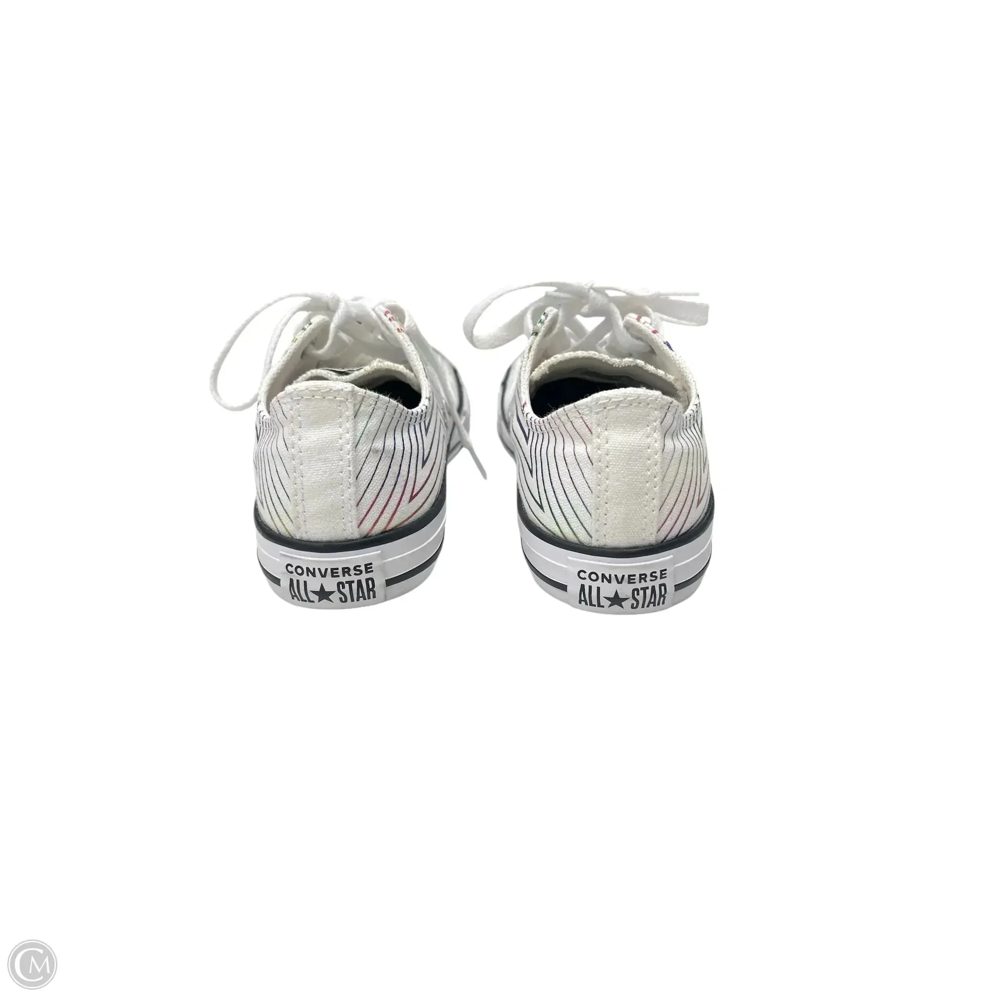 Shoes Athletic By Converse In Striped Pattern, Size: 5