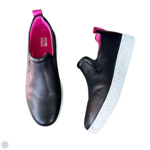 Shoes Athletic By Fitflop In Black & Pink, Size: 8