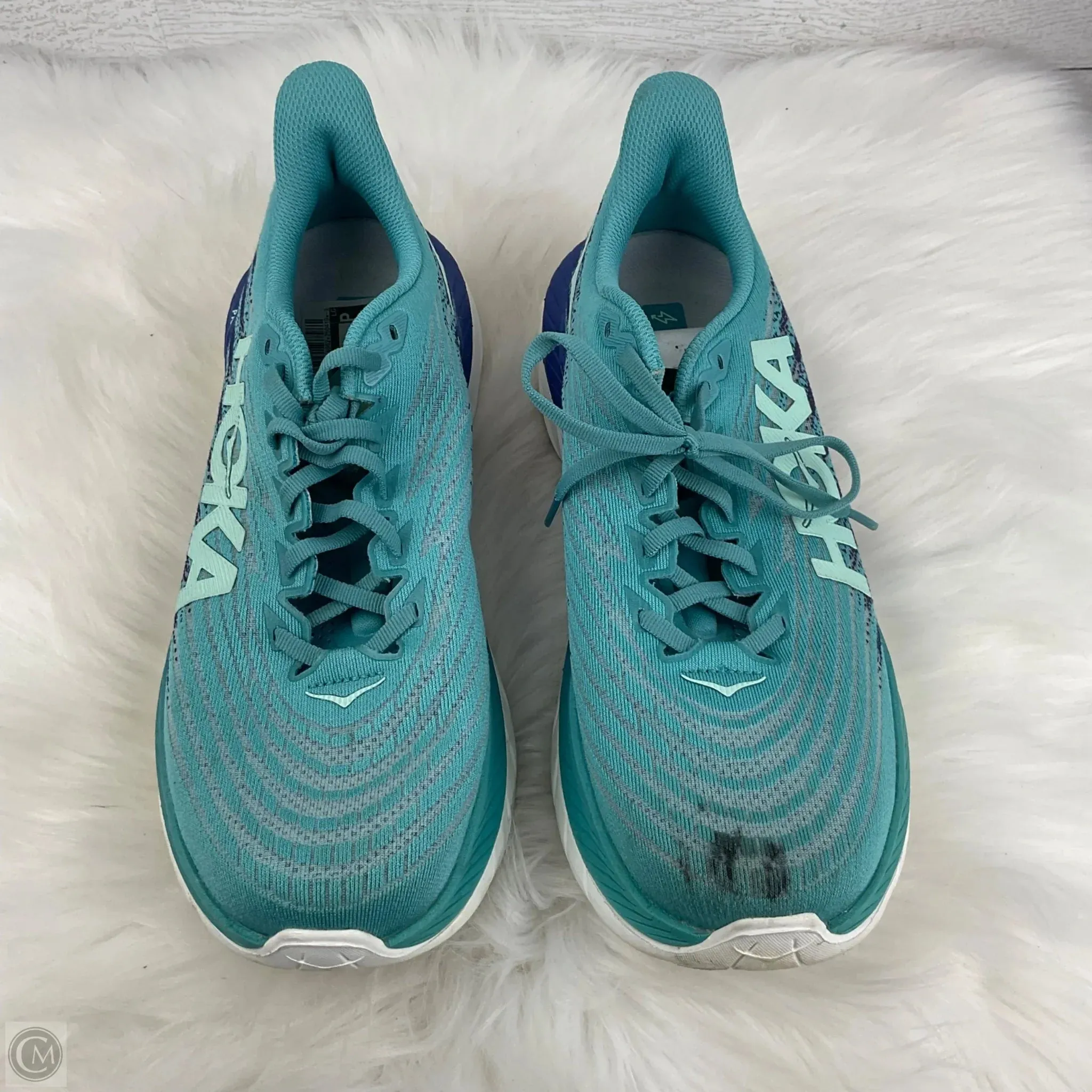 Shoes Athletic By Hoka In Blue, Size: 9.5