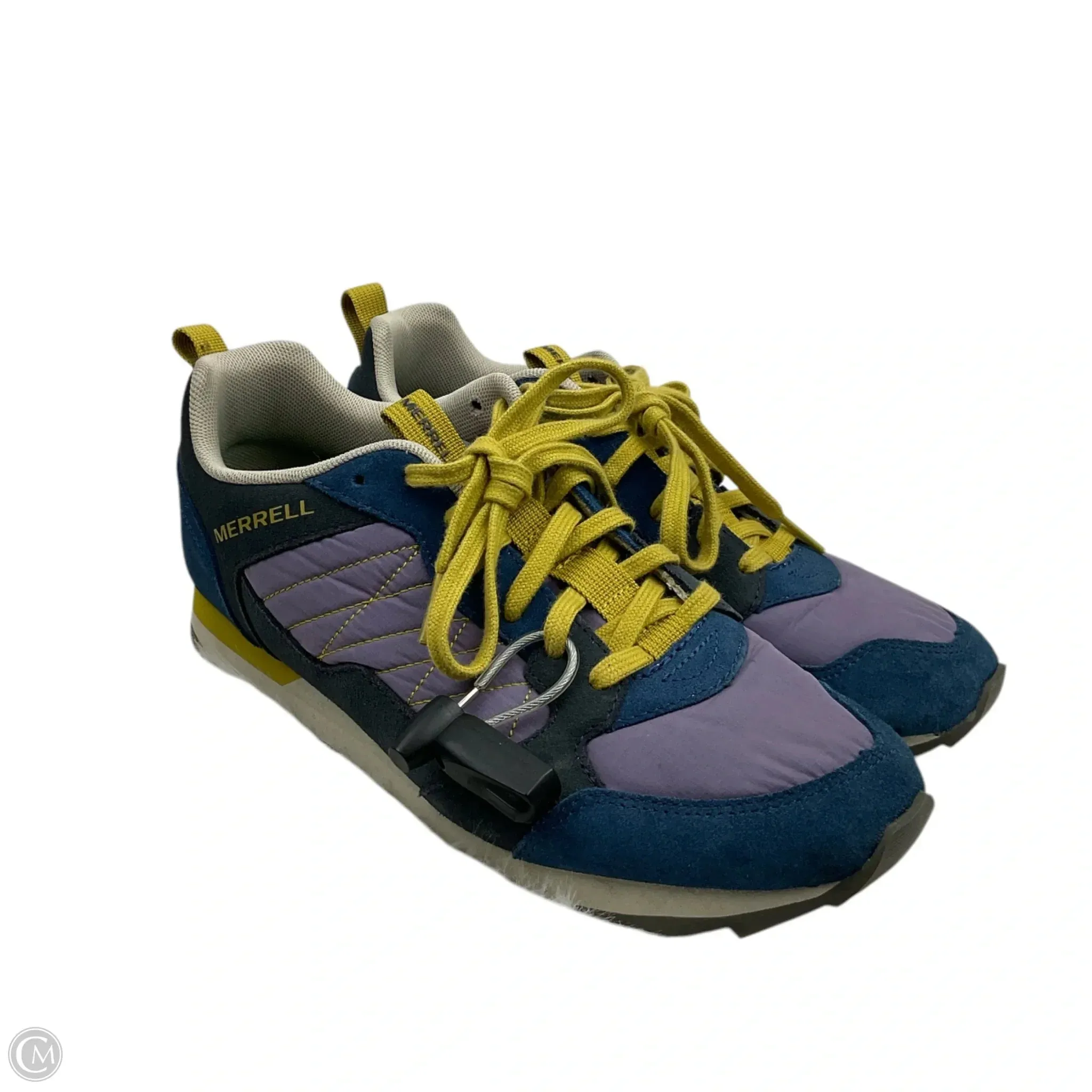 Shoes Athletic By Merrell In Blue, Size: 9.5