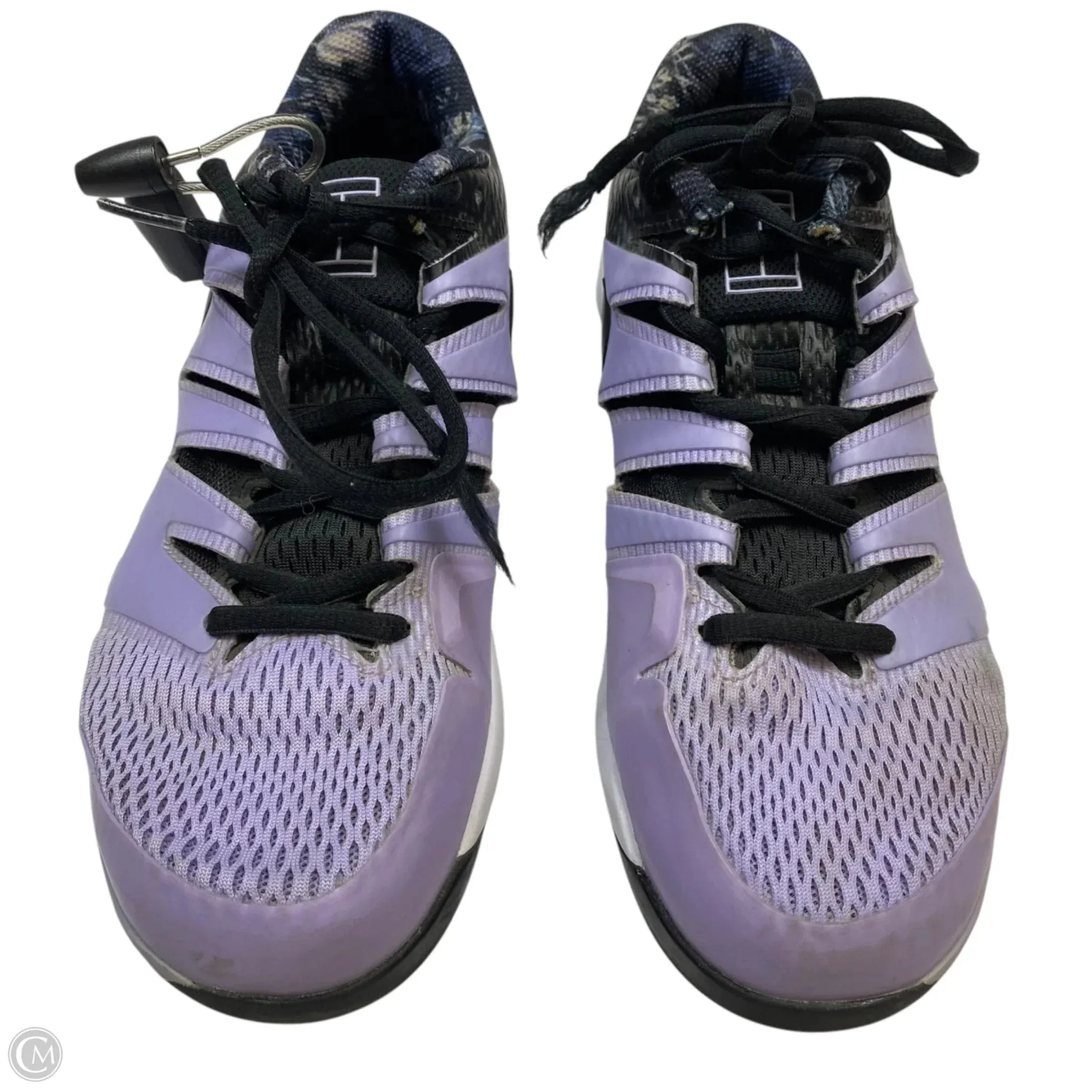 Shoes Athletic By Nike In Black & Purple, Size: 8